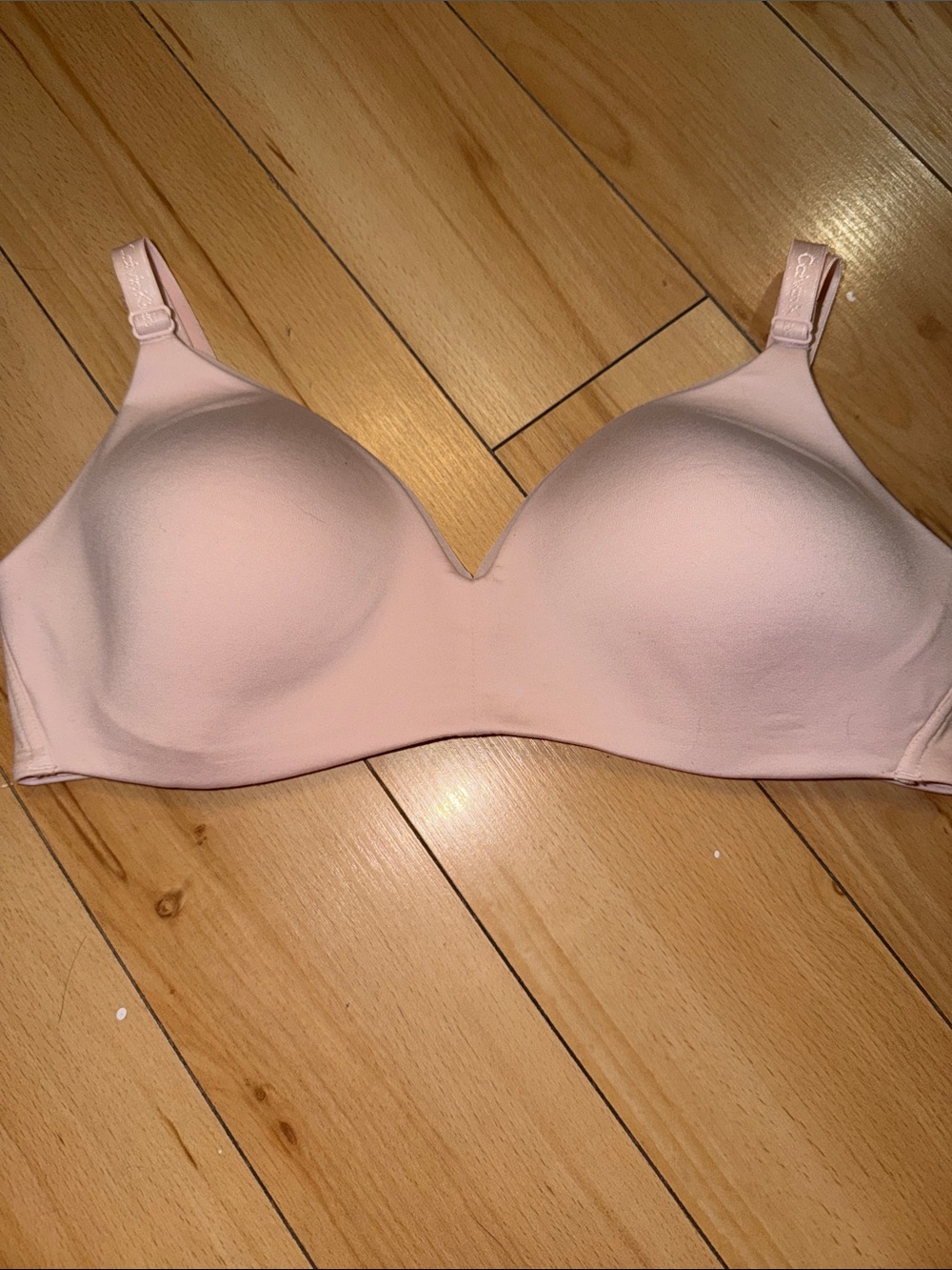 Calvin Klein Soft Light Pink Seamless T-Shirt Bra